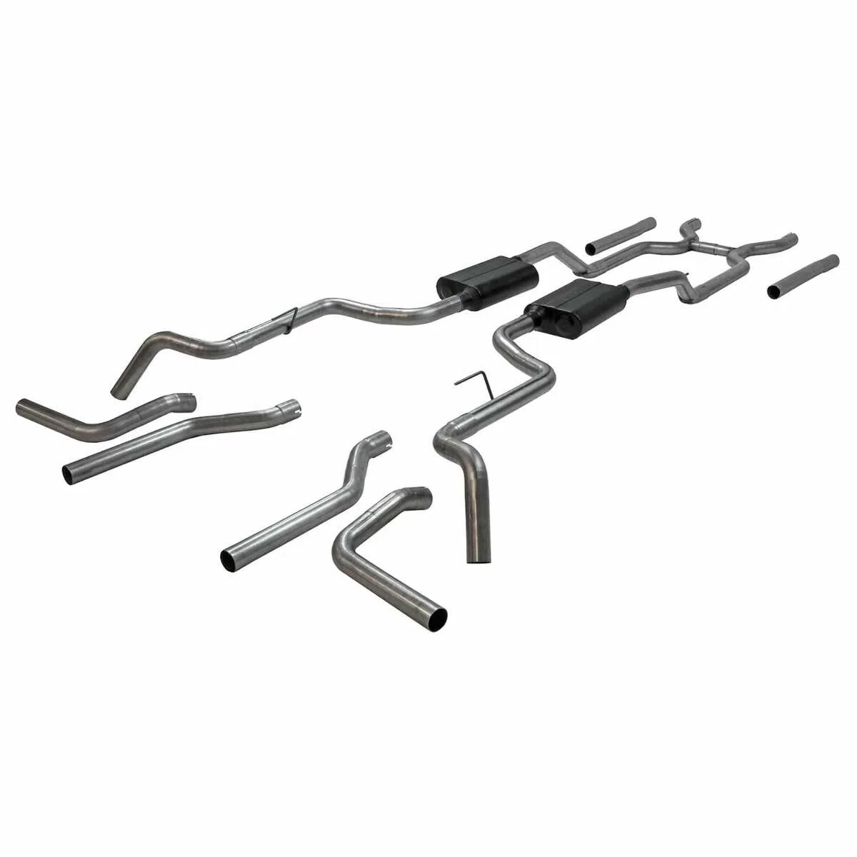 1963-1966 Ram Exhaust Flowmaster Stainless Steel
